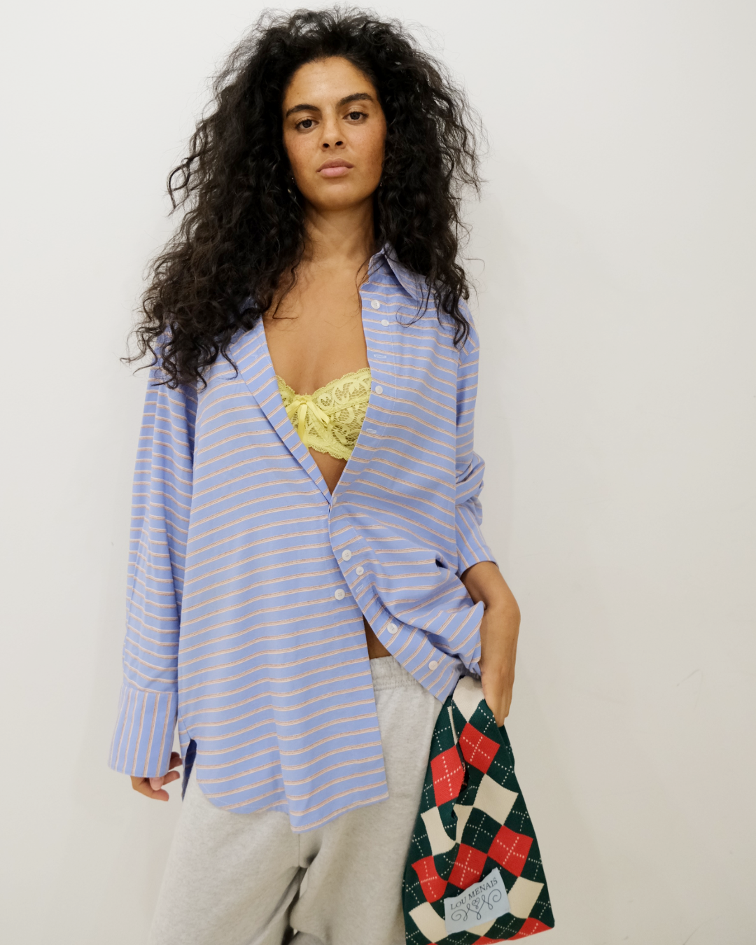Horizontal stripe shirt