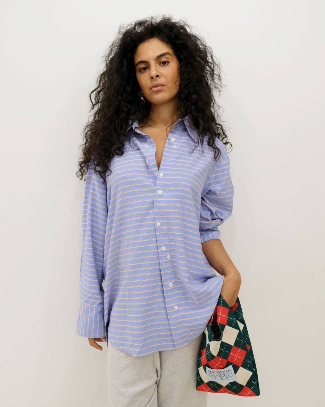 Horizontal stripe shirt