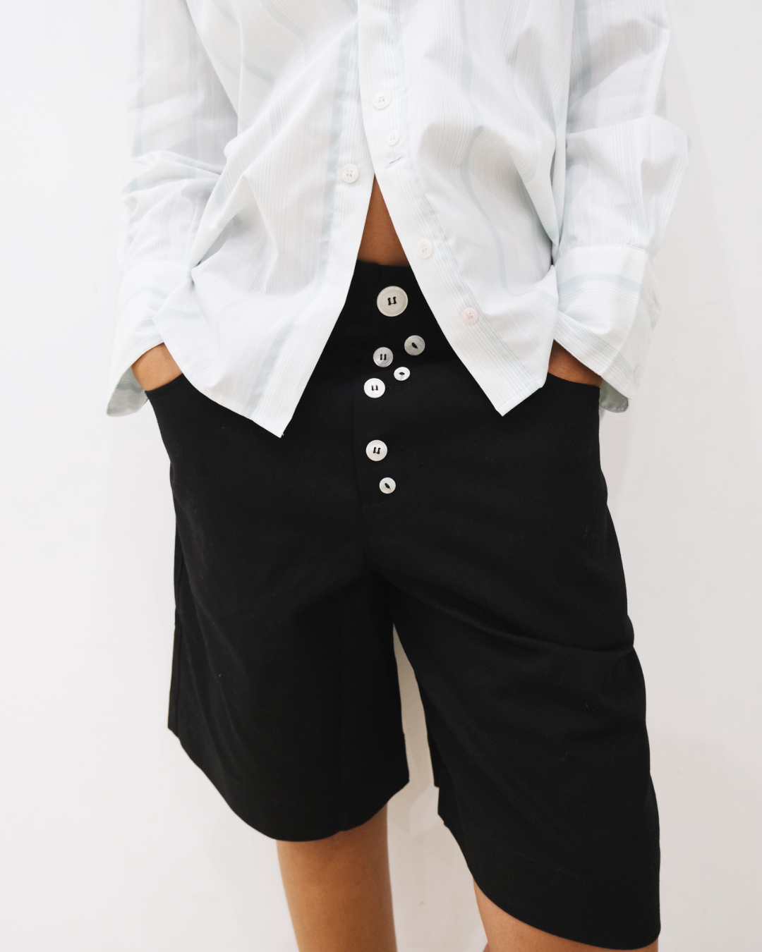 Black bermuda