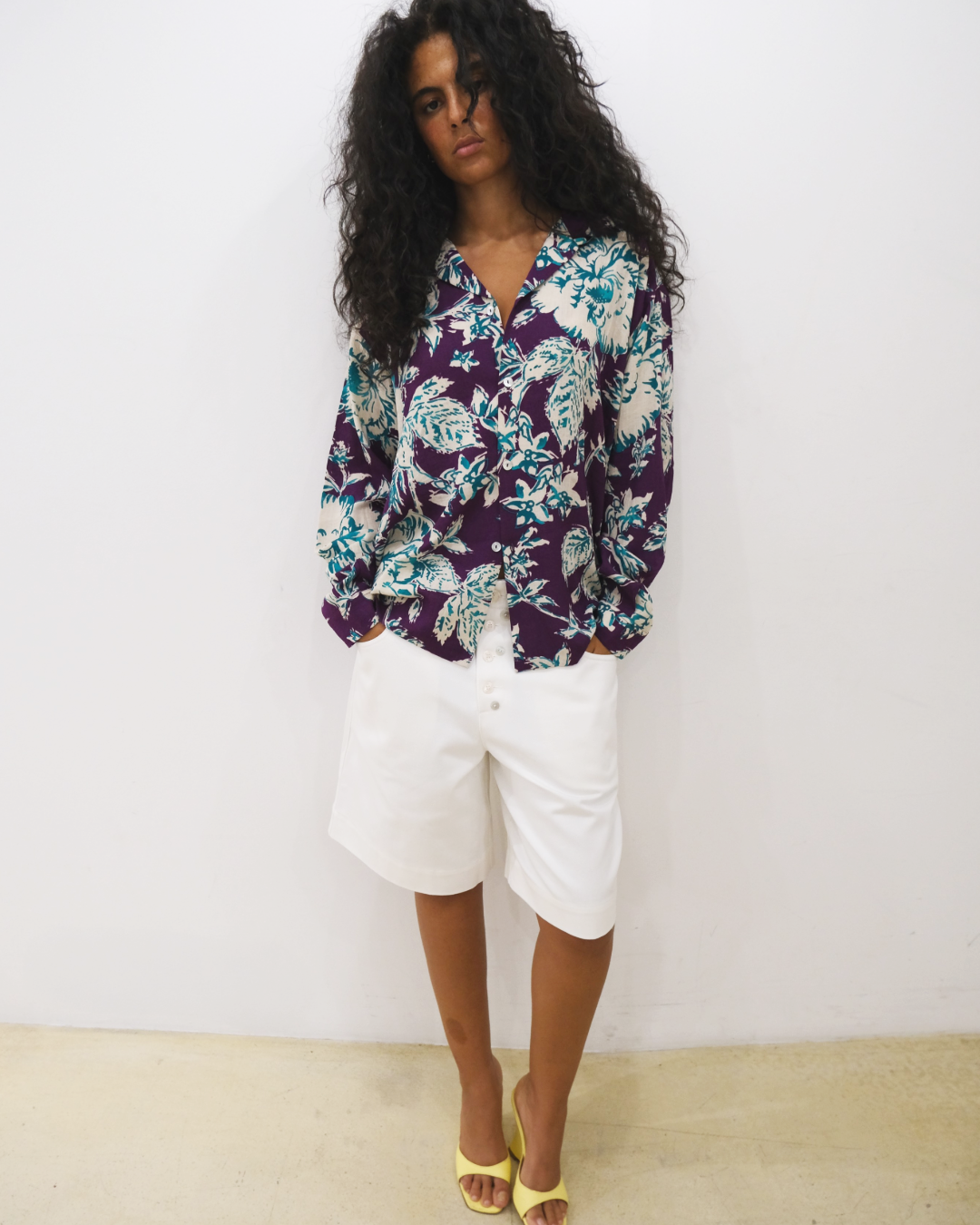 White bermuda