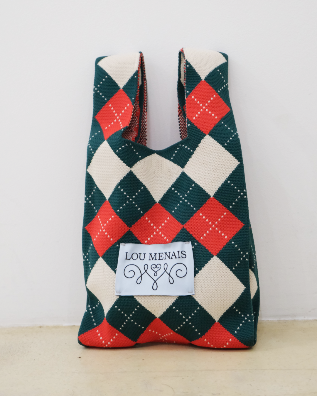 Mini knit bag