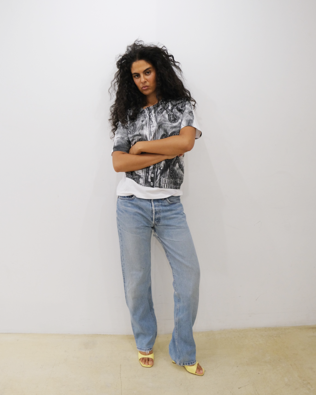 TROMPE L’OEIL PRINTED TEE