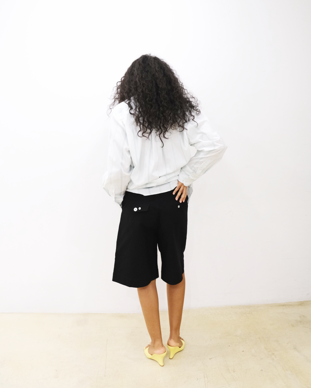 Black bermuda