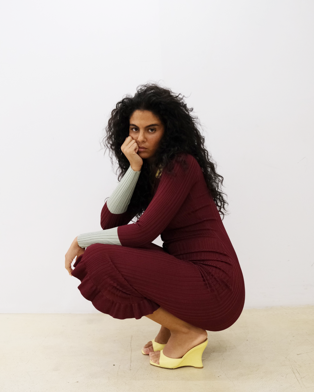 POLO RIB DRESS