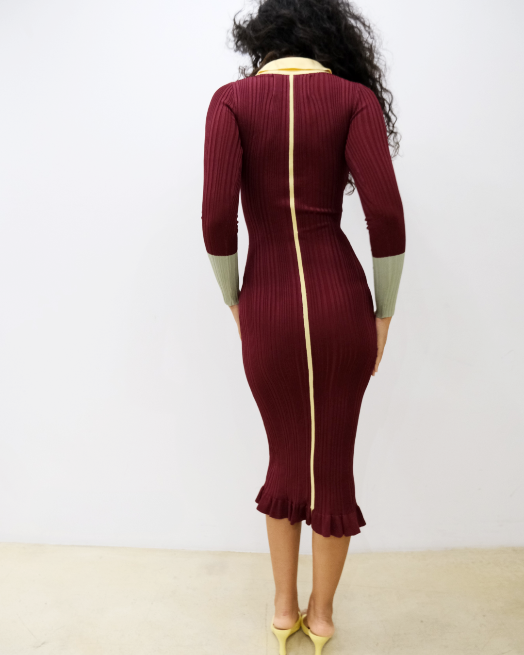 POLO RIB DRESS