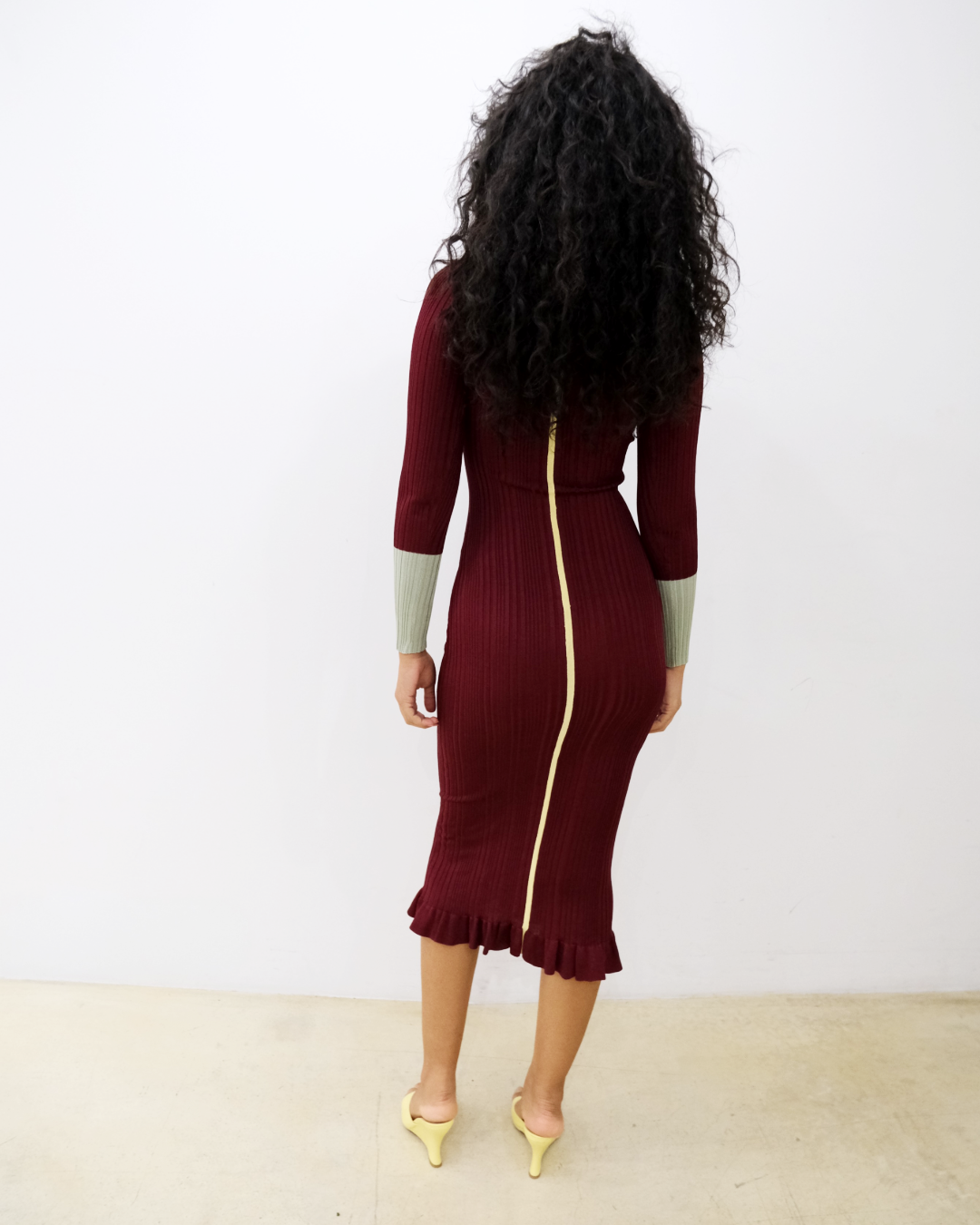 POLO RIB DRESS